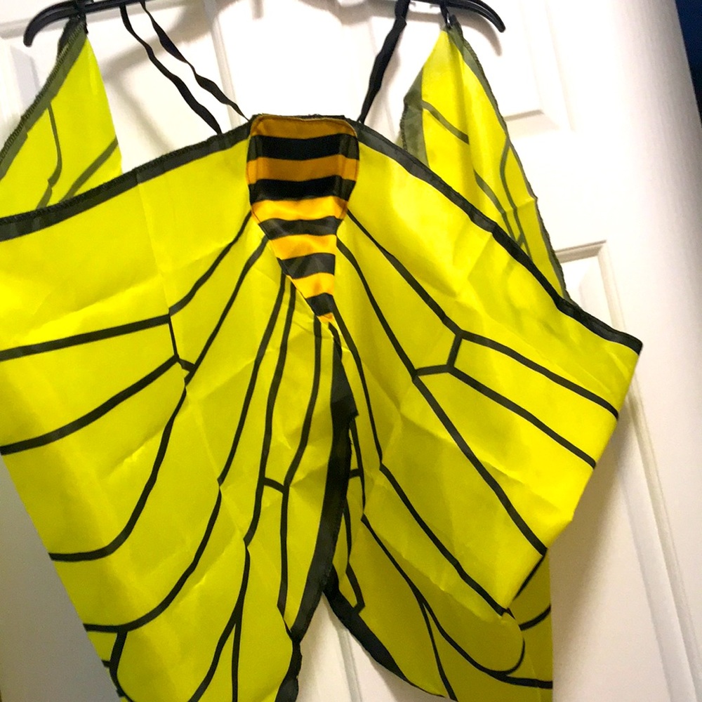 Bumble bee wings Halloween costume